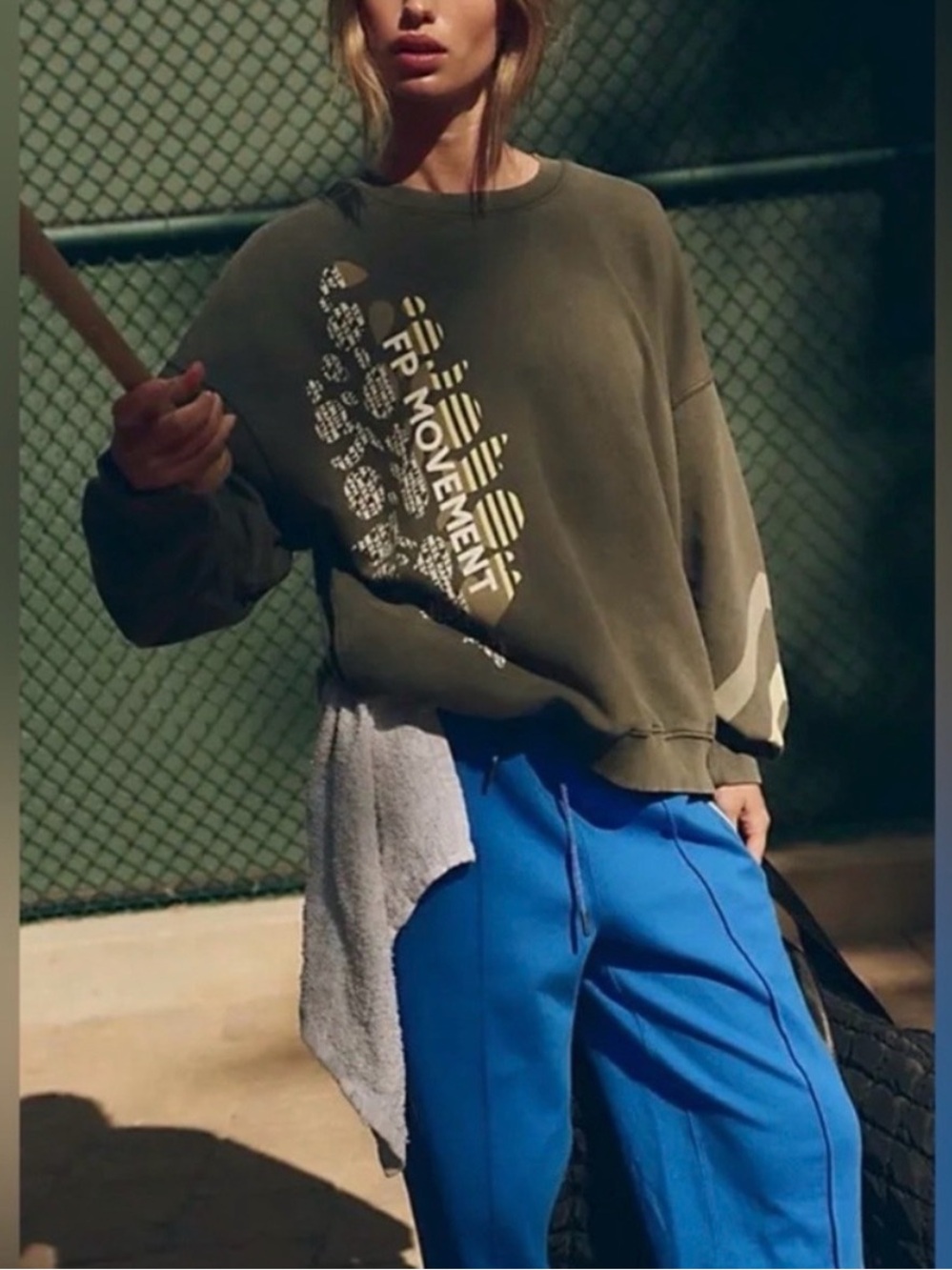 Free  People All Star Buti Logo Pullover
